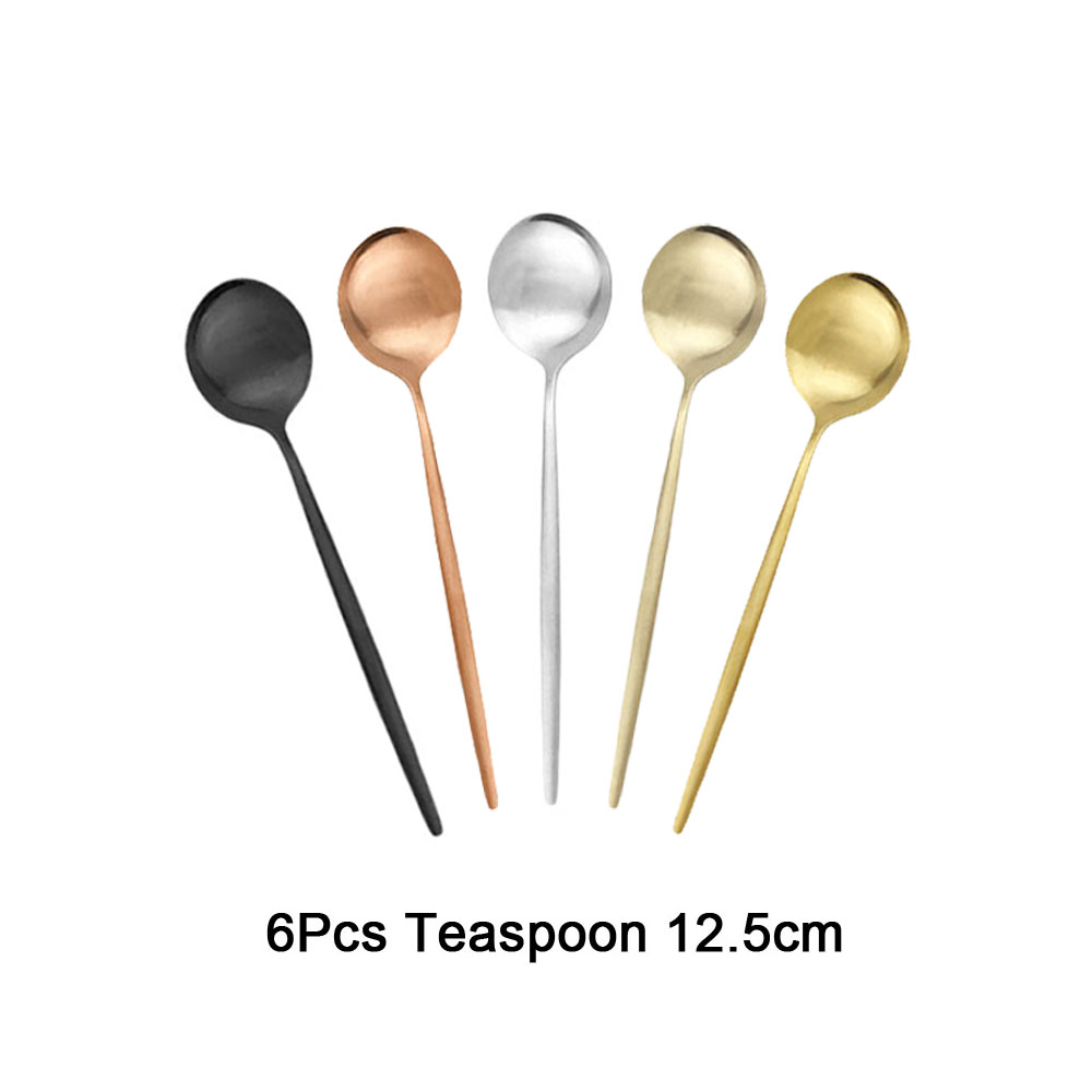 Coffee Tea Sugar Set - 6Pcs Tea Coffee Stir Mini Spoons