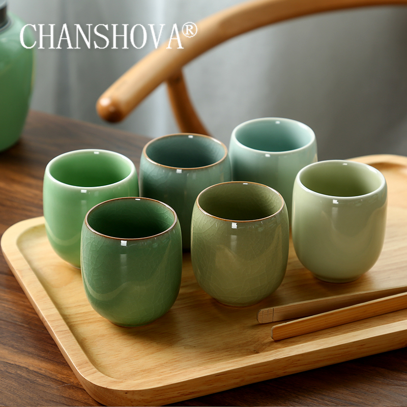 Coffee Tea Sugar Set - CHANSHOVA-Porcelain Tea Cup Set, Traditional Chinese