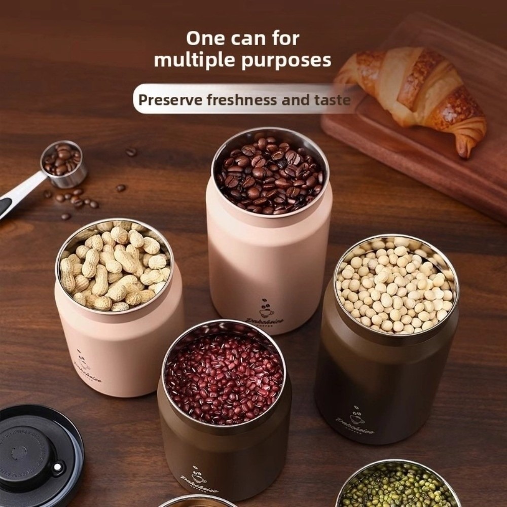 Coffee Tea Jar Set - 316 Stainless Steel Vacuum Coffee Storage