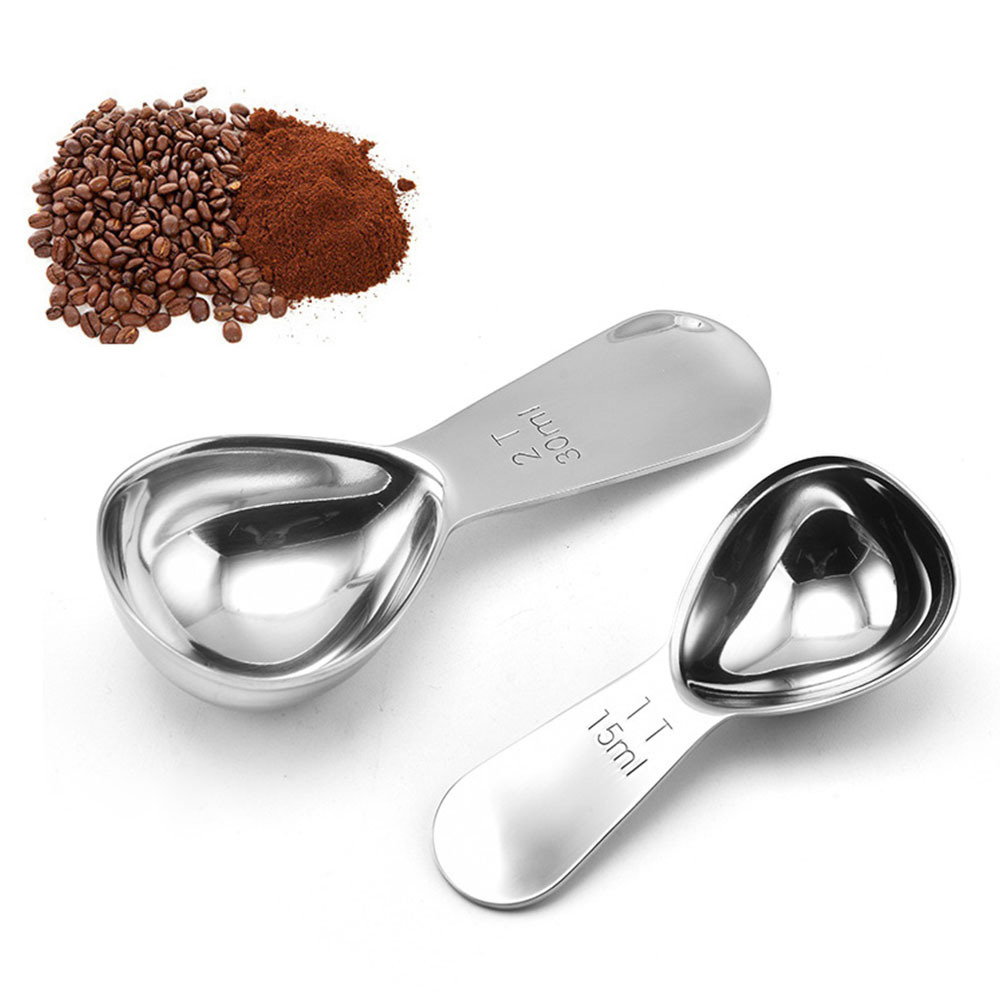 Coffee Tea Sugar Set - 15ml/30ml Stainless Steel Coffee Spoons Coffee
