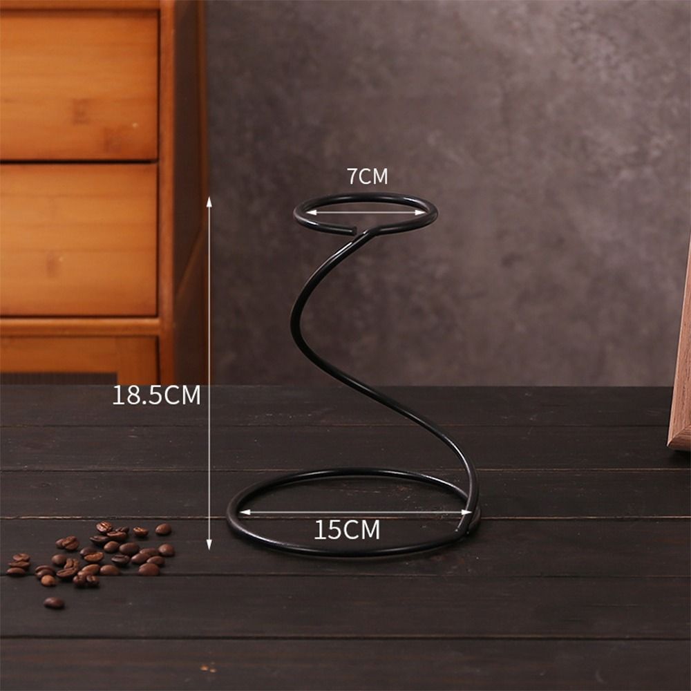 Black Coffee Filter Cup Holder - Coffee Tea Stand recension och pris