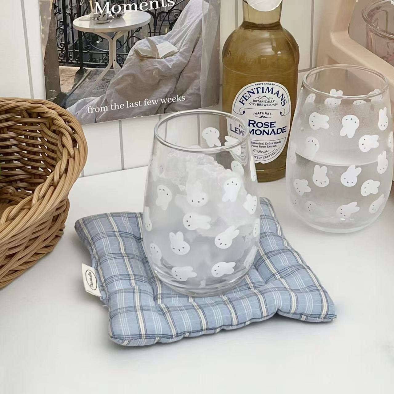 Cute Miffy Rabbit Printed Glas - Coffee Tea & Hot Chocolate recension och pris