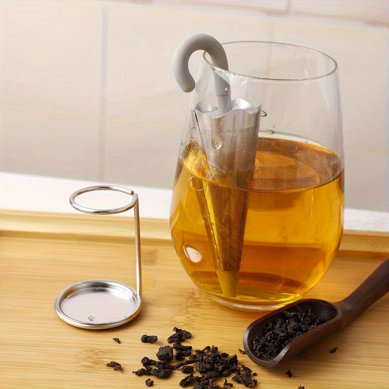 1pc Reusable Umbrella Tea Infu - Coffee Tea Infusion recension och pris