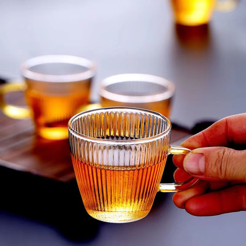 Glass Tea Cups small Cups Home - Coffee Tea Stand recension och pris