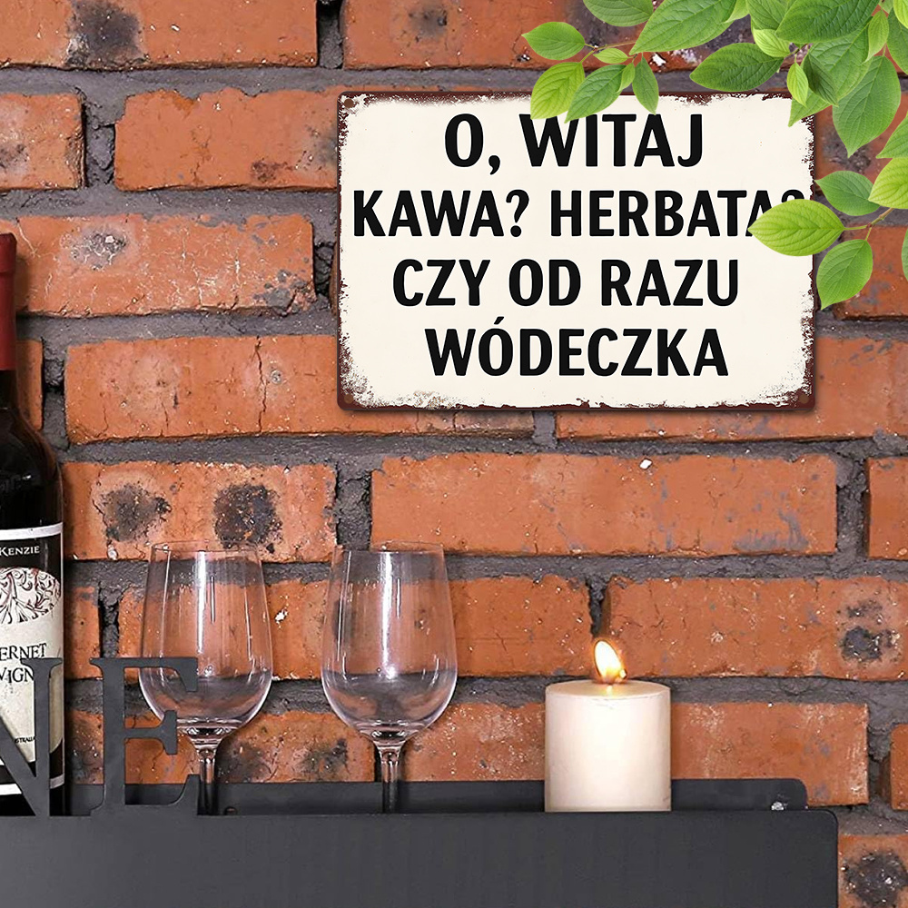 Polish Funny Quote Oh Welcome  - Coffee And Tea Quotes Funny recension och pris