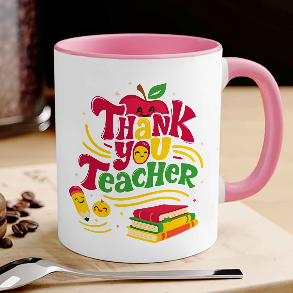 Thank You Teacher Ceramic Blac - Coffee Tea Festival recension och pris