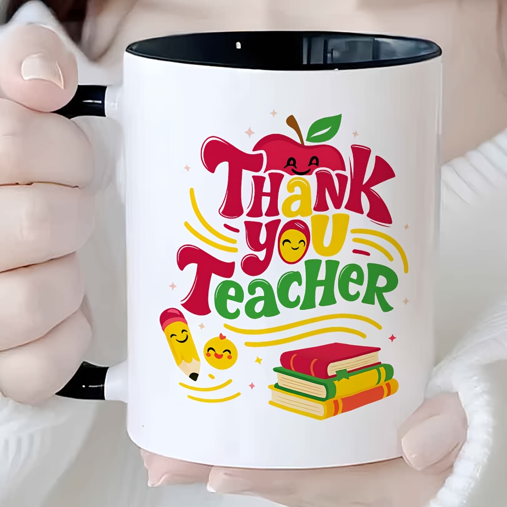 Thank You Teacher Ceramic Blac - Coffee Tea Festival recension och pris