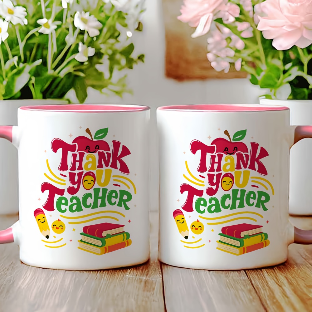 Thank You Teacher Ceramic Blac - Coffee Tea Festival recension och pris