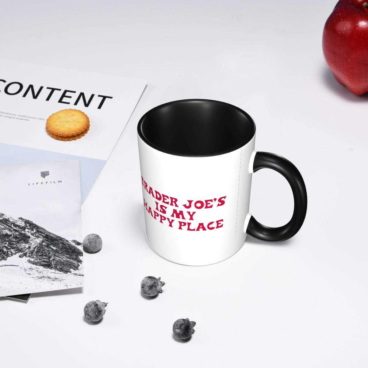 Trader Joe's Is My Happy Place - Coffee And Tea Quotes Funny recension och pris