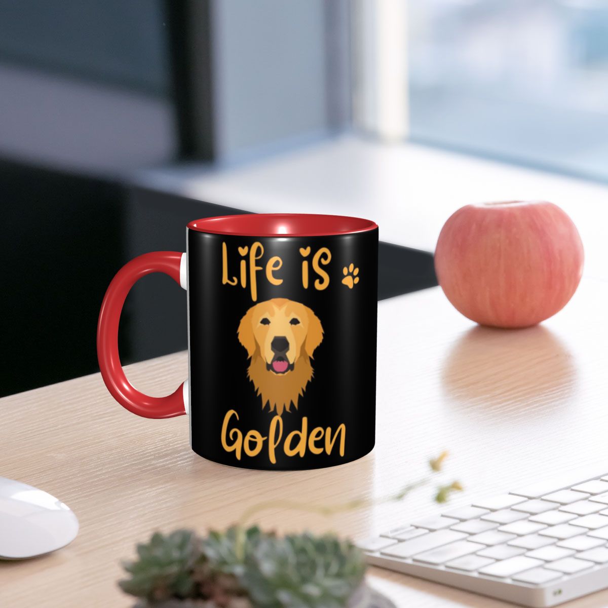 GOLDEN RETRIEVER Quote Mug Fun - Coffee And Tea Quotes Funny recension och pris