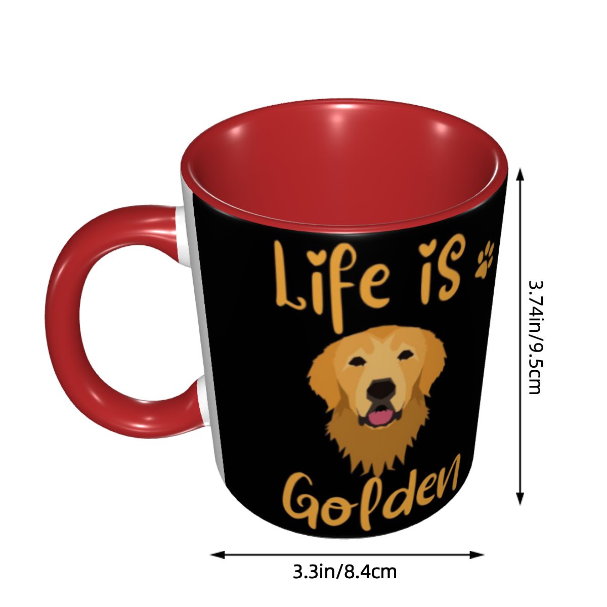 GOLDEN RETRIEVER Quote Mug Fun - Coffee And Tea Quotes Funny recension och pris