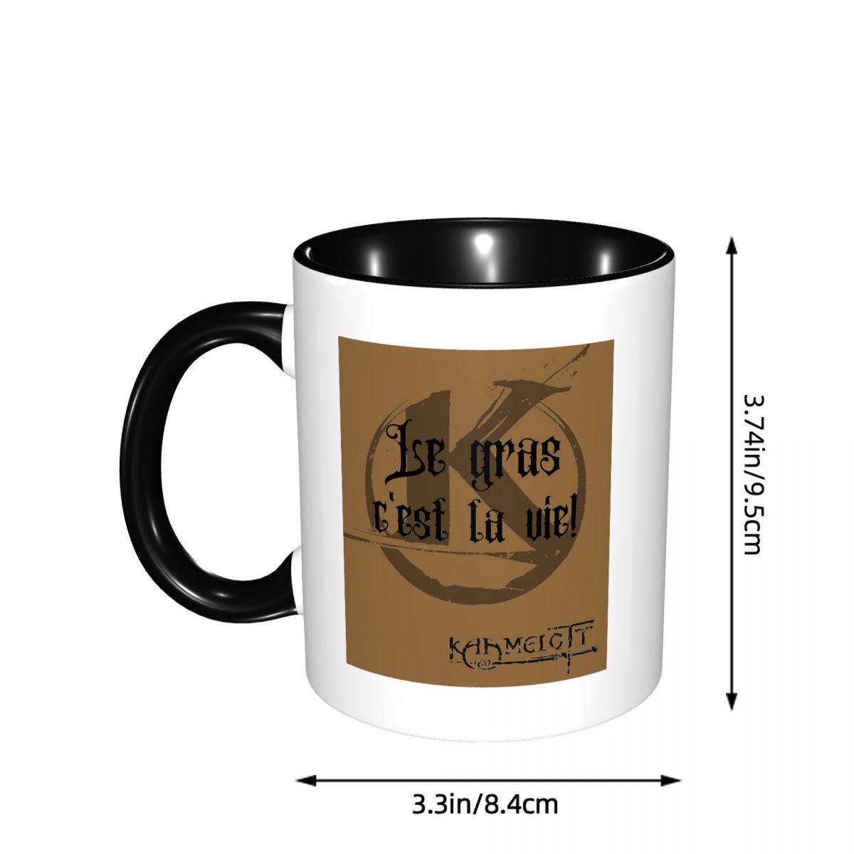 Quote Kaamelott The Fat! Mug F - Coffee And Tea Quotes Funny recension och pris