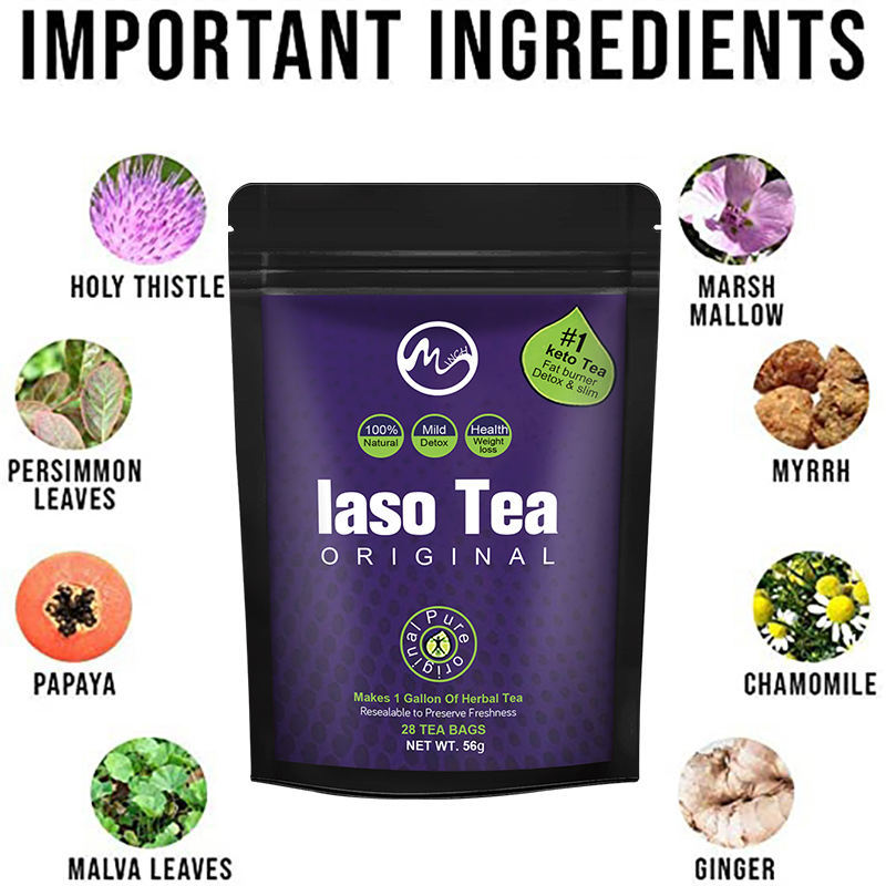 Laso Tea Detox IASO Cleanser S - Coffee Tea For Weight Loss recension och pris