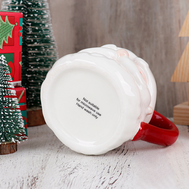 Christmas 3D Santa Ceramic Mug - Coffee Tea Festival recension och pris