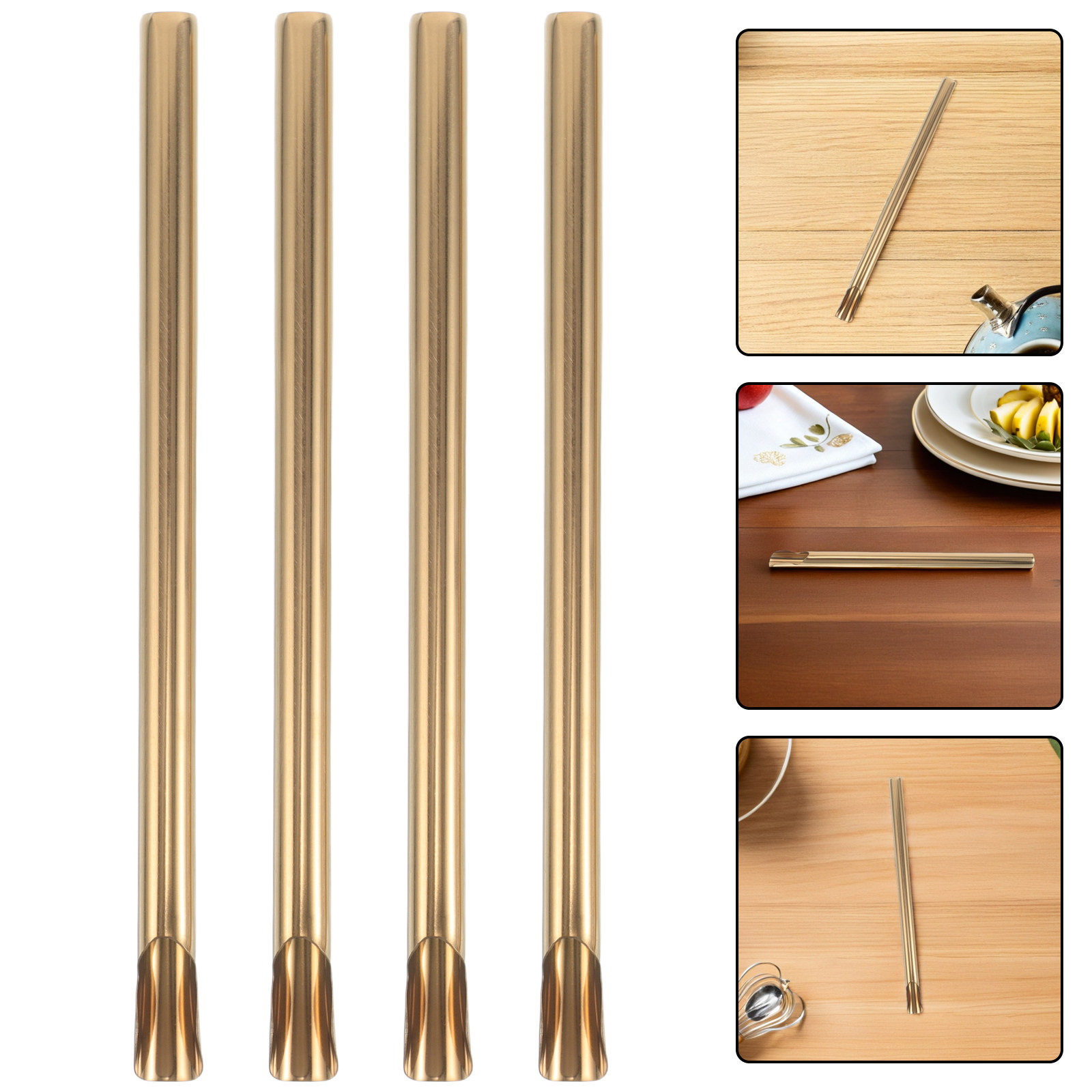 8Pcs Extra Wide Stainless Stee - Coffee Tea Festival recension och pris