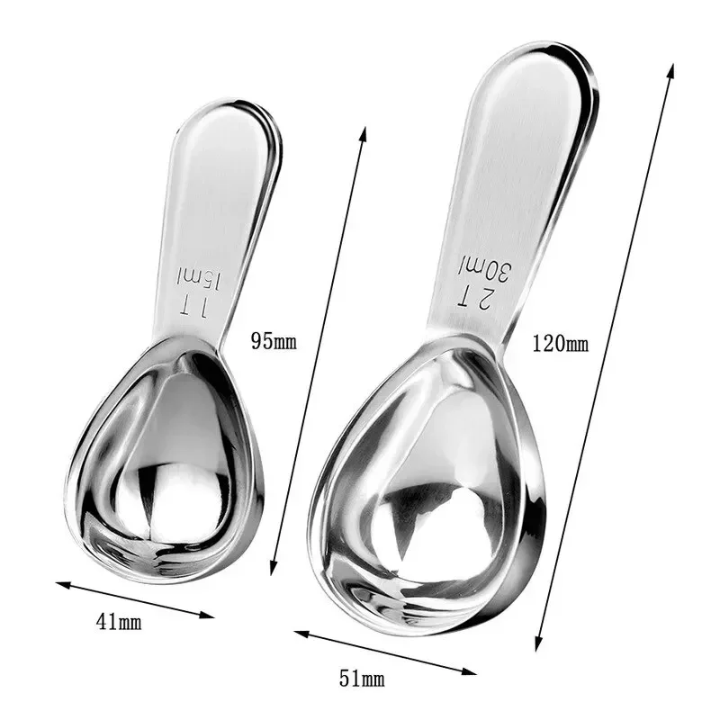 Stainless Steel Coffee Measuri - Coffee Tea Sugar Set recension och pris