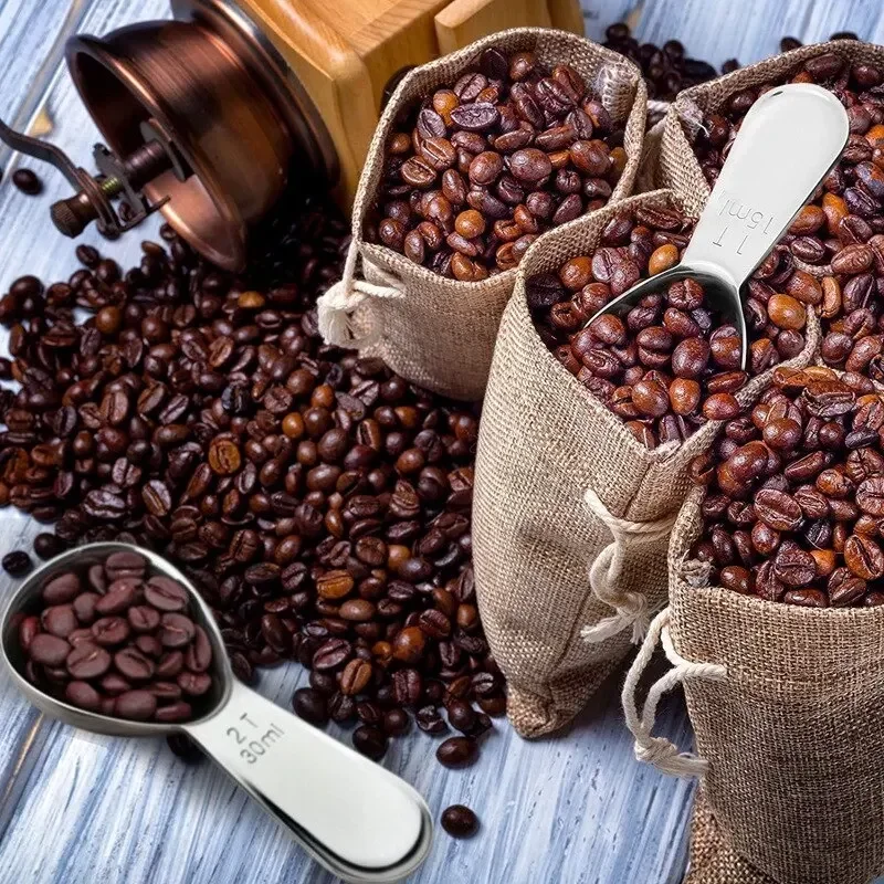 Stainless Steel Coffee Measuri - Coffee Tea Sugar Set recension och pris