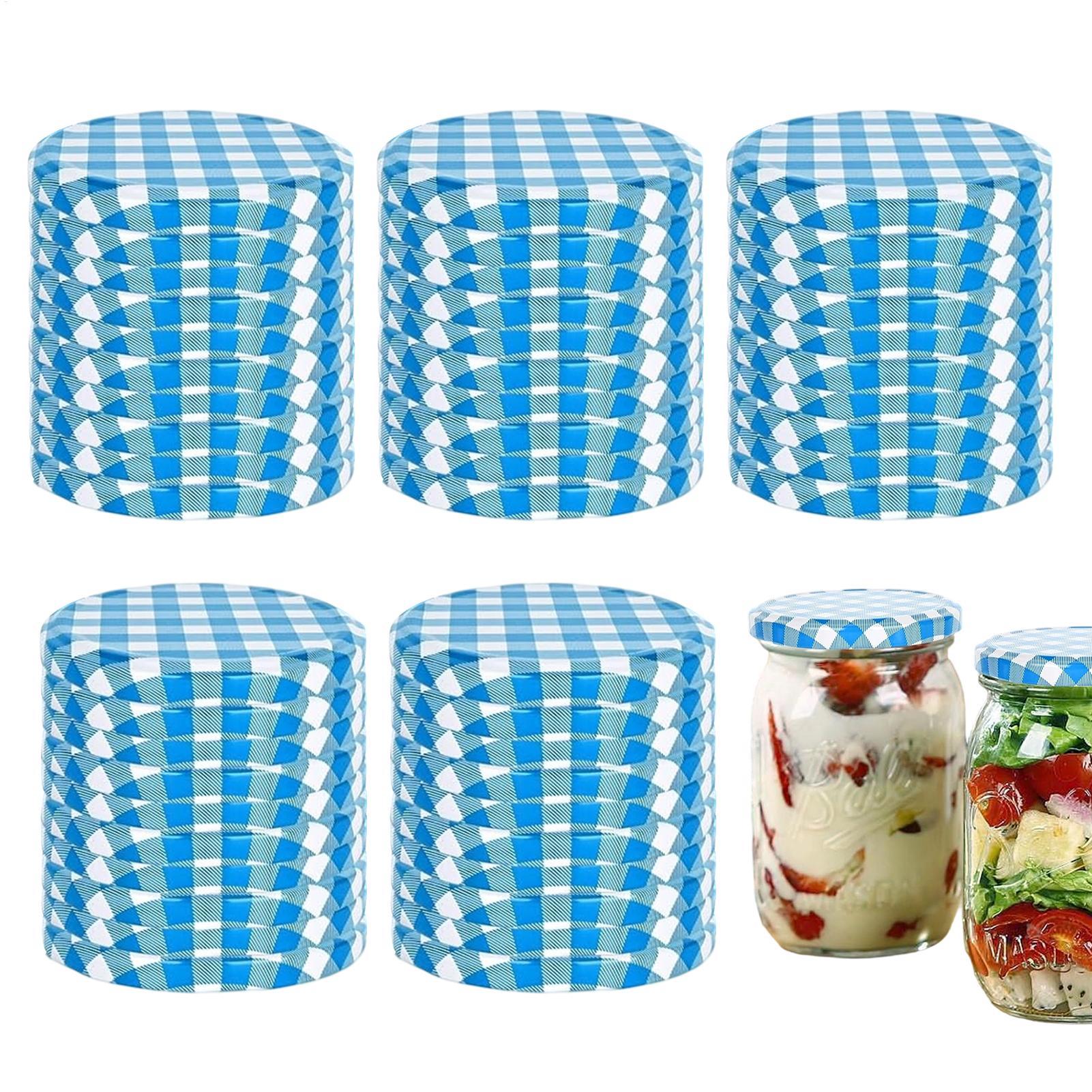Canning Jar Lids 50 Piece Leak - Coffee Tea & Hot Chocolate recension och pris