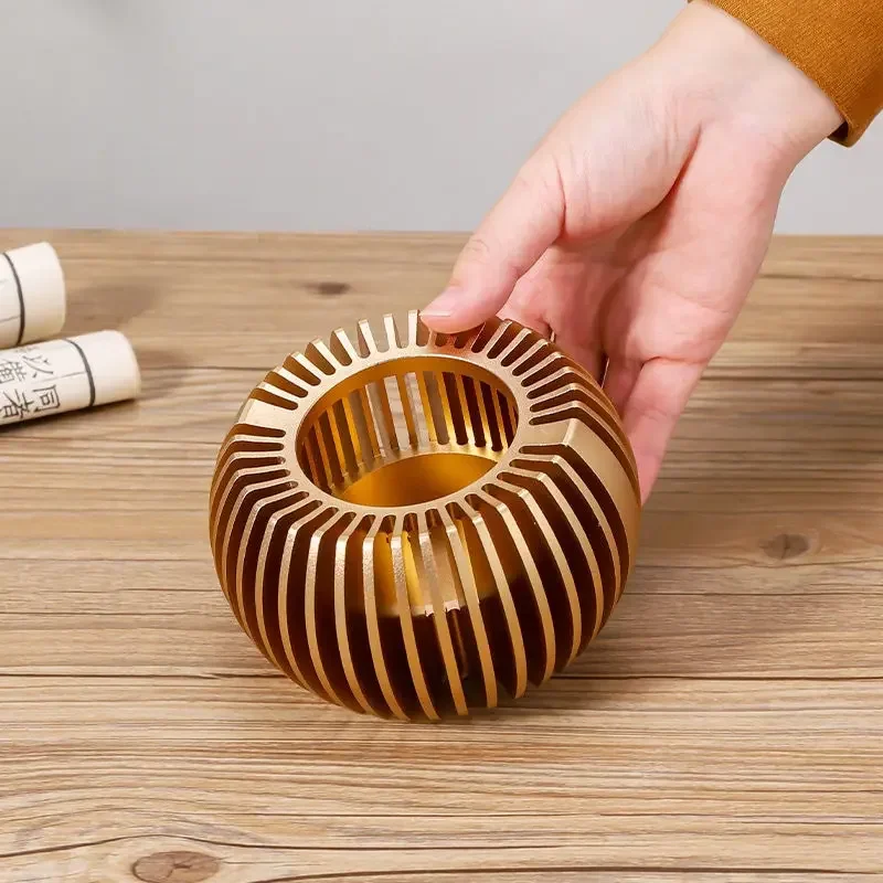 Gold Hollow Aluminum Alloy Tea - Coffee Tea Stand recension och pris