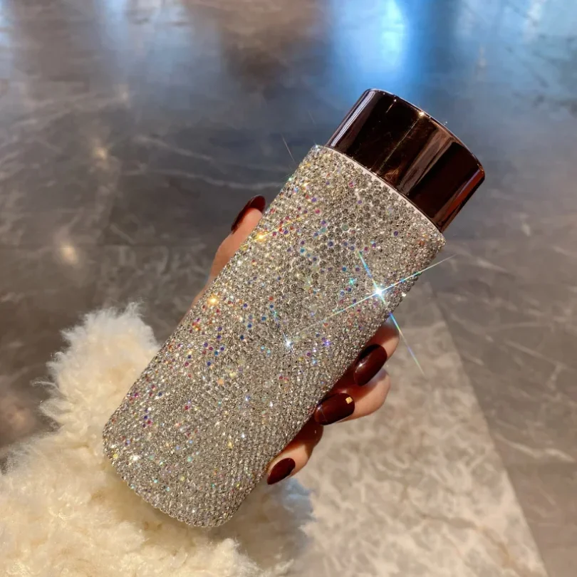 Bling Portable Thermos Cup wit - Coffee Tea Infusion recension och pris