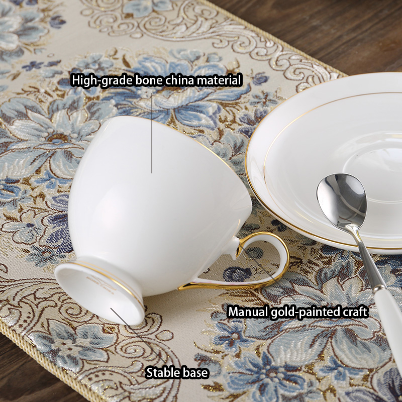 Grace Bone China Coffee Set Wh - Coffee Tea Sugar Set recension och pris