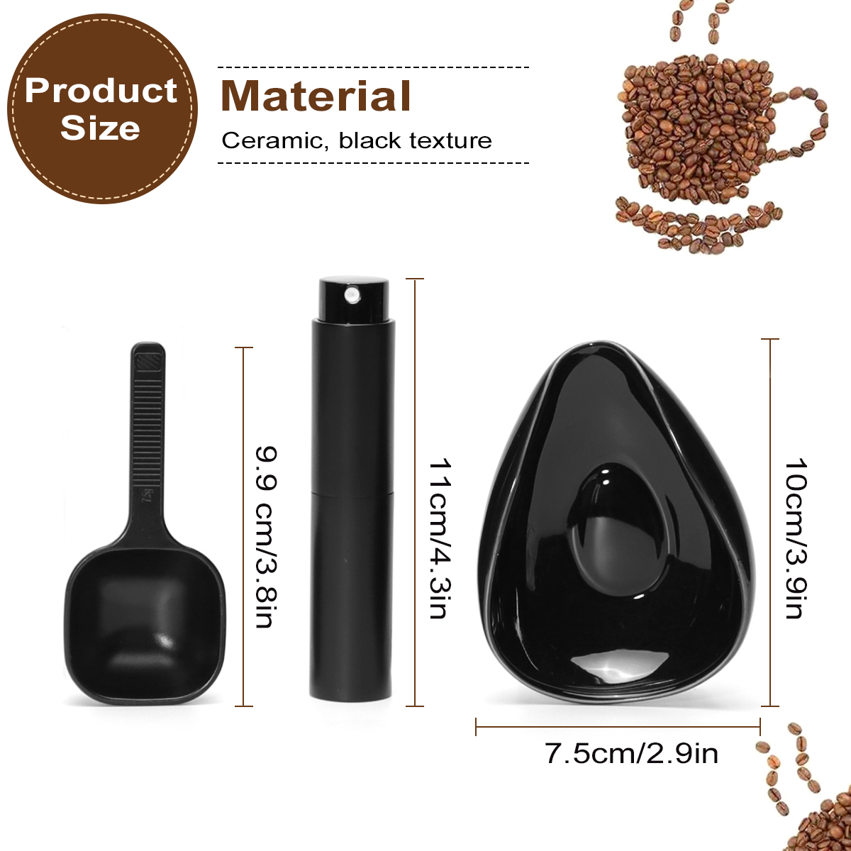 Leeseph Coffee Bean Dosing Cup - Coffee Tea Stand recension och pris