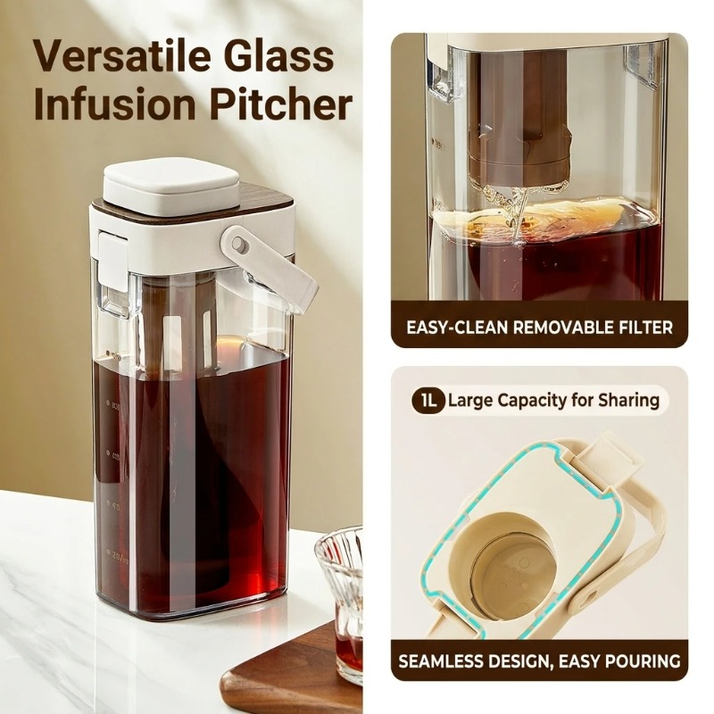 Cold Brew Coffee Pitcher Leak  - Coffee Tea Infusion recension och pris