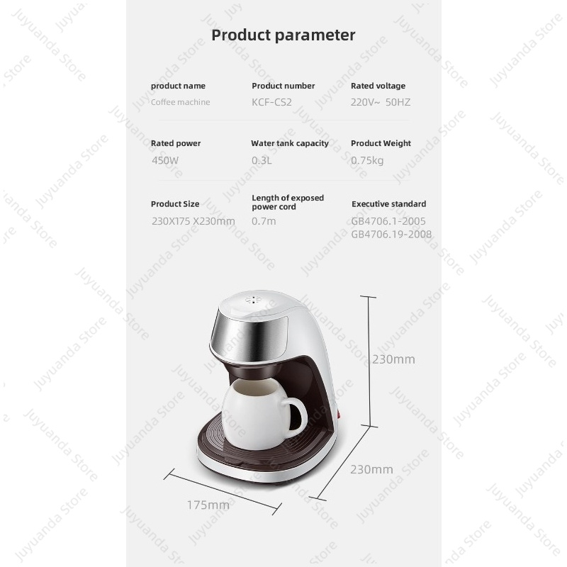 American Coffee Maker Househol - Coffee Tea & Hot Chocolate recension och pris