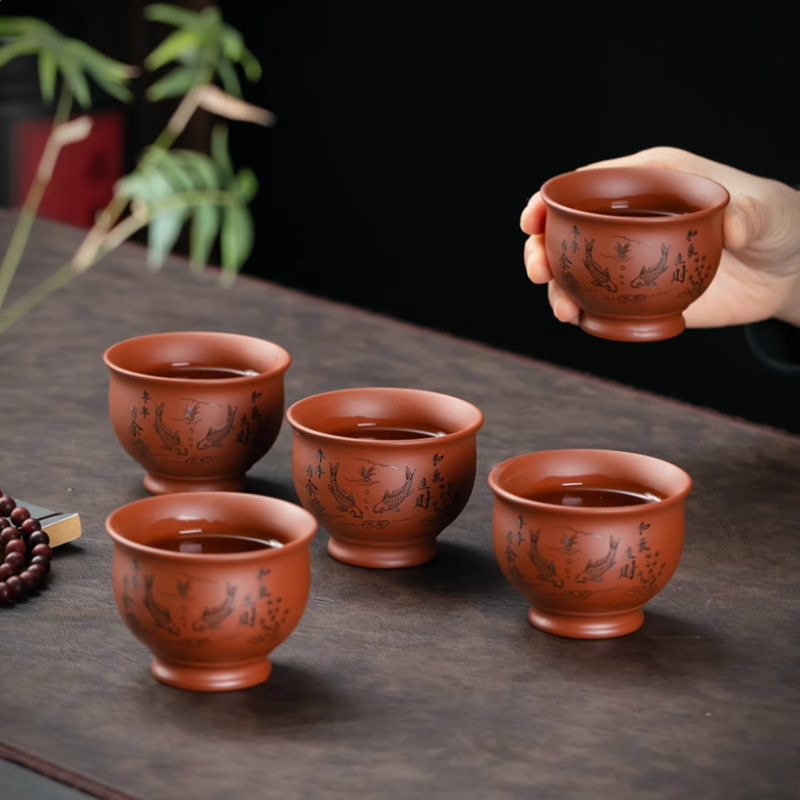 Chinese Yixing Purple Clay Tea - Coffee Tea Sugar Set recension och pris