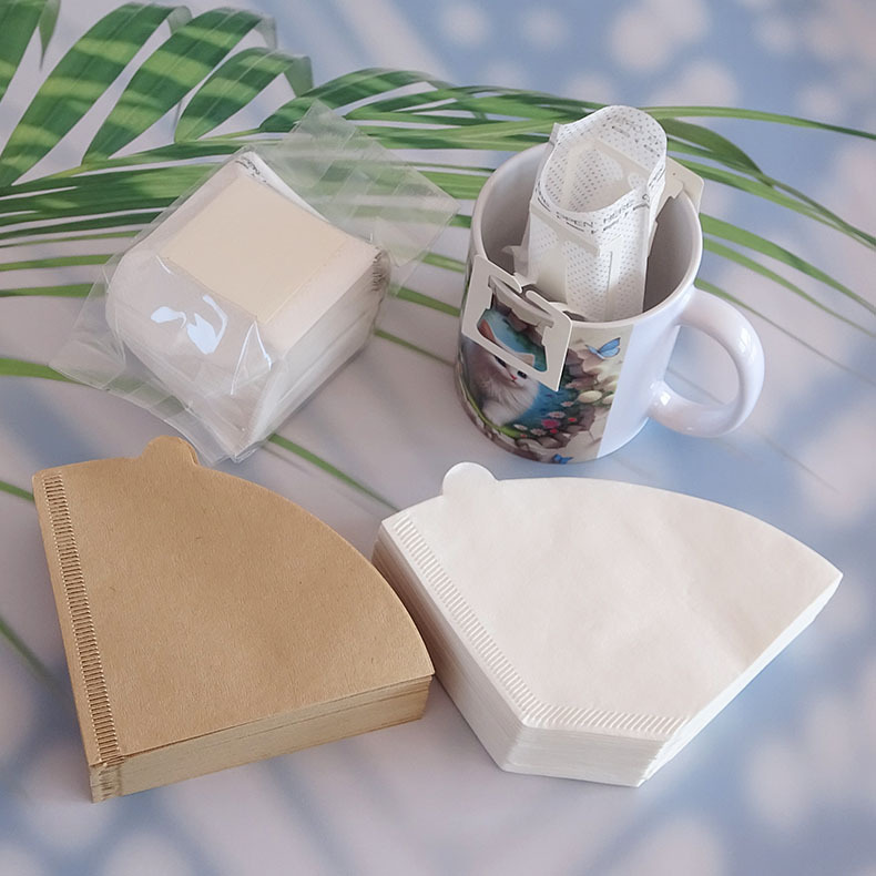 50pcs/set Log Pulp Paper Coffe - Coffee Tea Infusion recension och pris