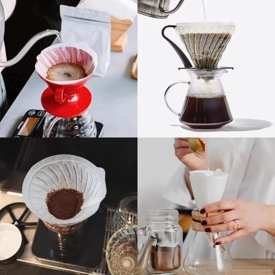 50pcs/set Log Pulp Paper Coffe - Coffee Tea Infusion recension och pris