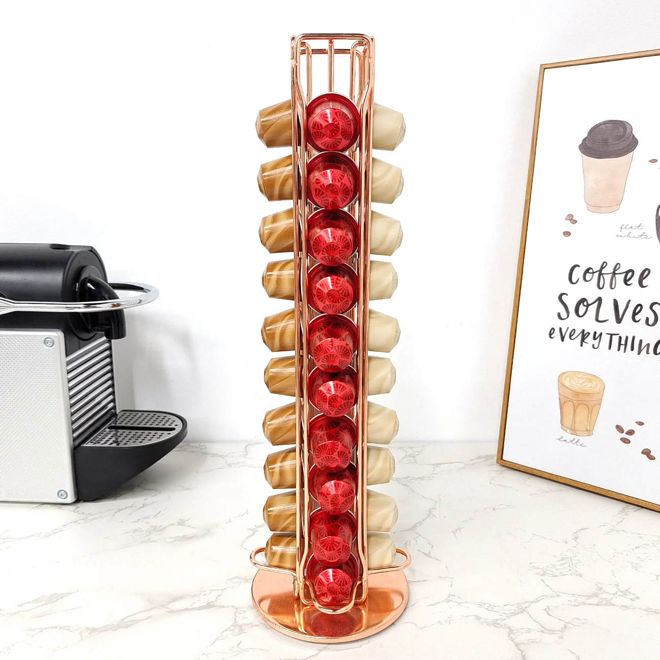 1PC 40 Pod Coffee Capsules Nes - Coffee Tea Stand recension och pris