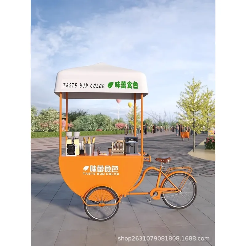 Outdoor Mobile Food Cart Snack - Coffee Tea & Hot Chocolate recension och pris