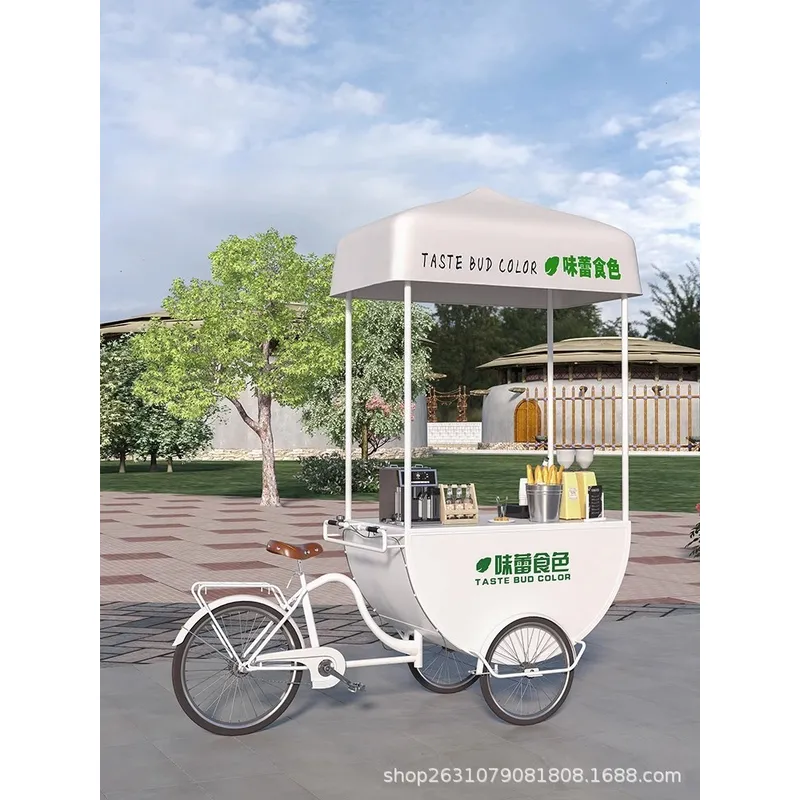 Outdoor Mobile Food Cart Snack - Coffee Tea & Hot Chocolate recension och pris