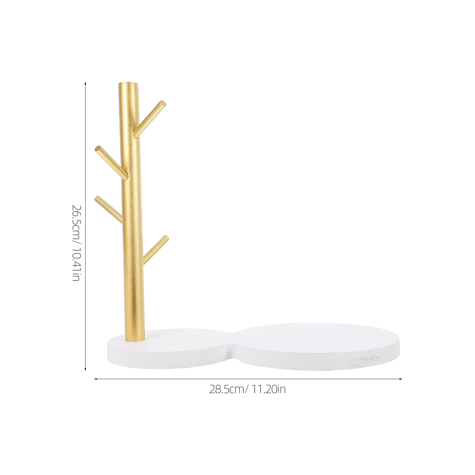 Wooden Tea Cup Storage Rack Ea - Coffee Tea Stand recension och pris