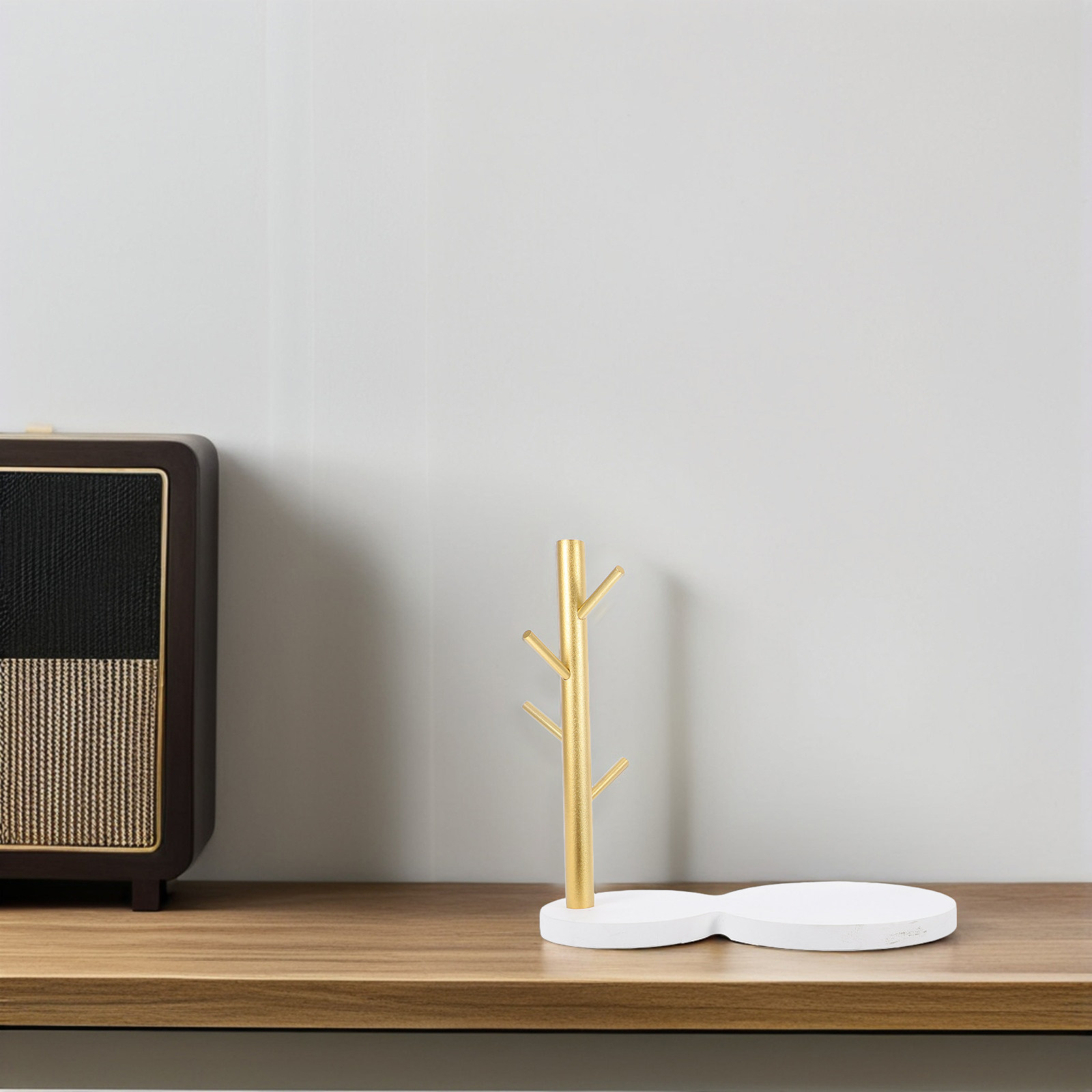 Wooden Tea Cup Storage Rack Ea - Coffee Tea Stand recension och pris