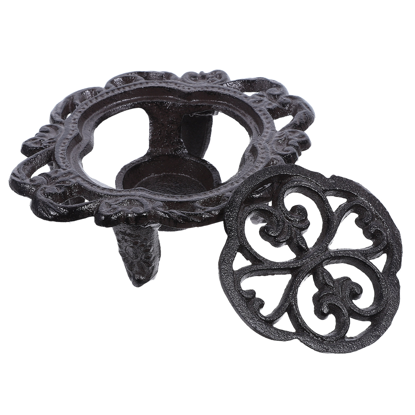 Cast Iron Teapot Warmer 6 Inch - Coffee Tea Stand recension och pris