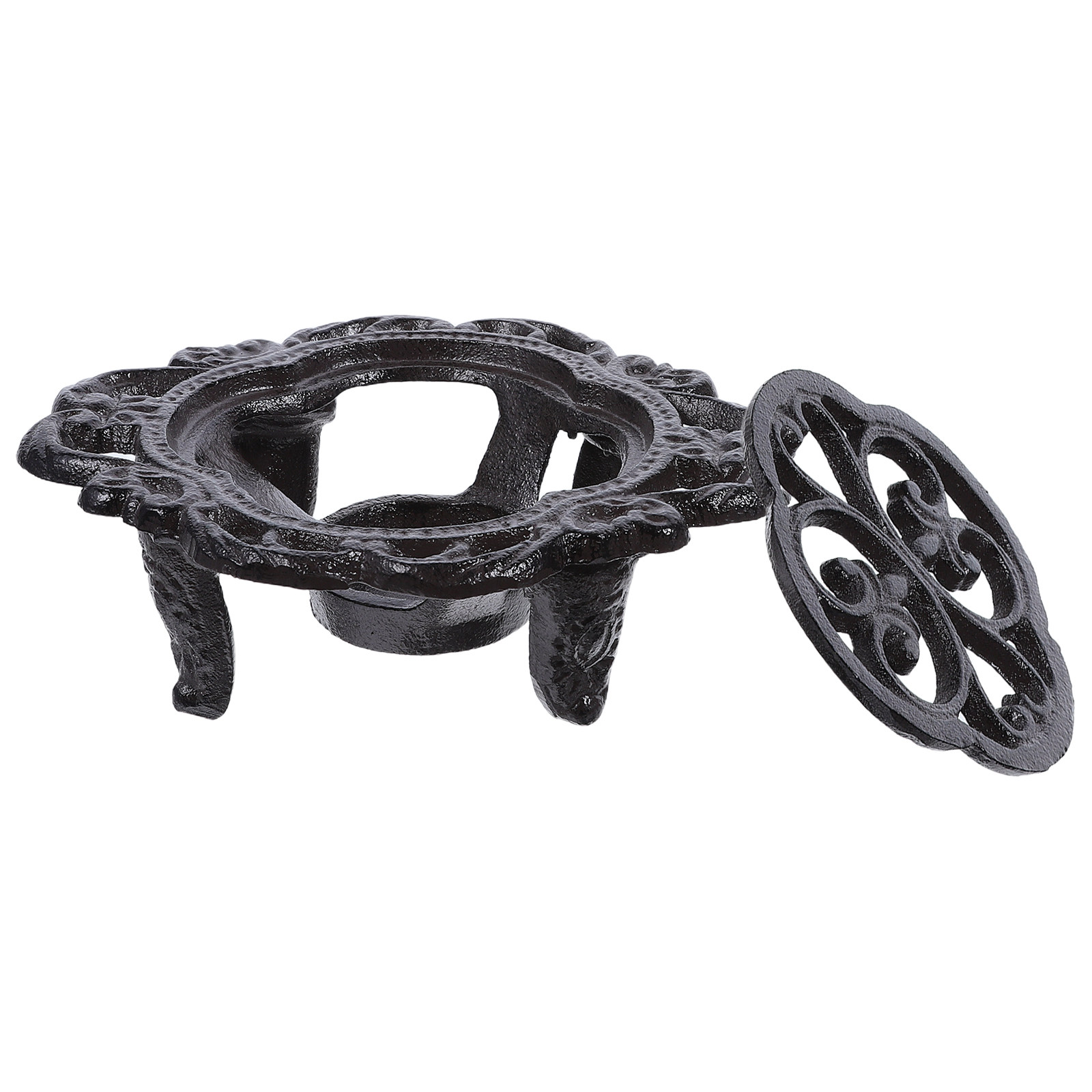 Cast Iron Teapot Warmer 6 Inch - Coffee Tea Stand recension och pris