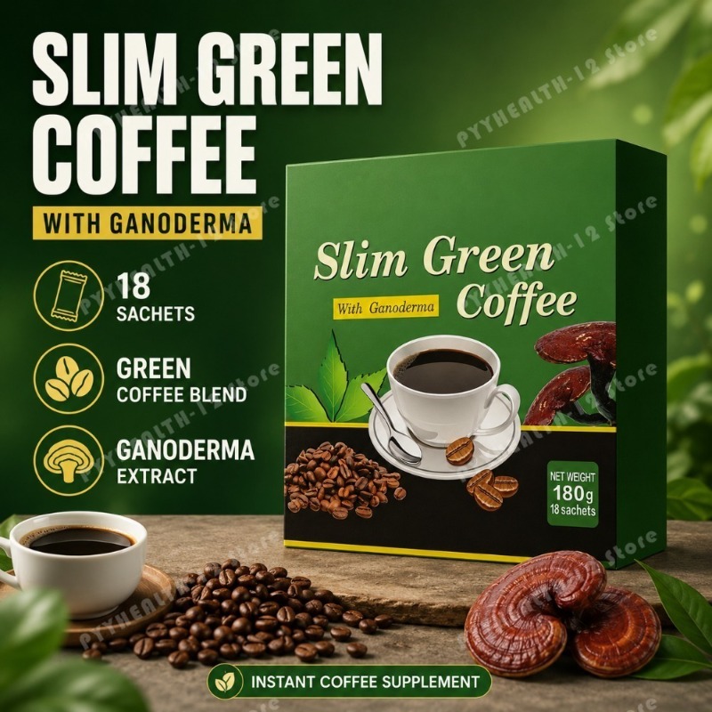 Slim Green Coffee Ganoderma Gr - Coffee Tea For Weight Loss recension och pris