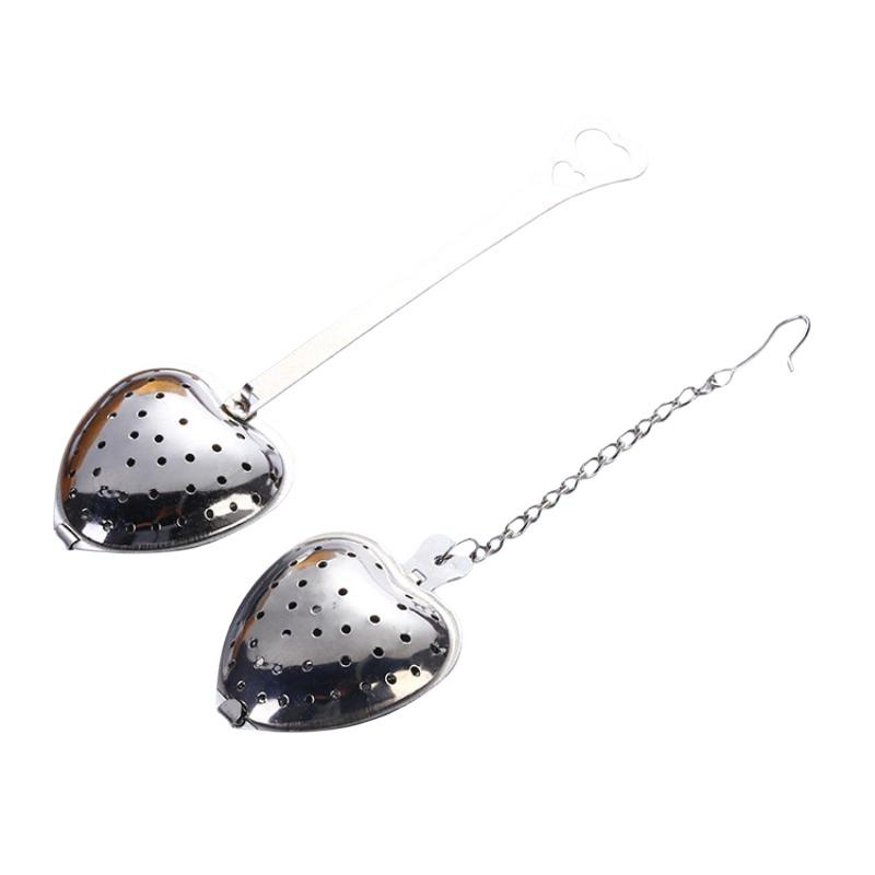 Heart Shaped Tea Strainer Fine - Coffee Tea Infusion recension och pris