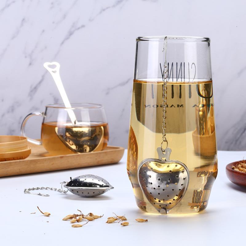 Heart Shaped Tea Strainer Fine - Coffee Tea Infusion recension och pris