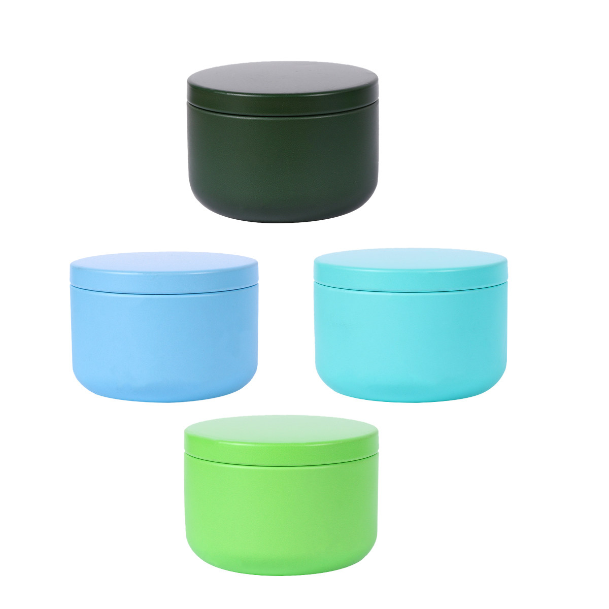 4Pcs Sturdy Tinplate Can Leakp - Canister Coffee Sugar Tea recension och pris
