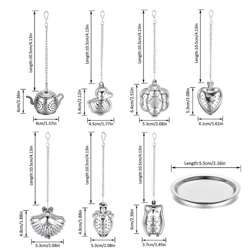 Tea Strainer Stainless Steel T - Coffee Tea Infusion recension och pris