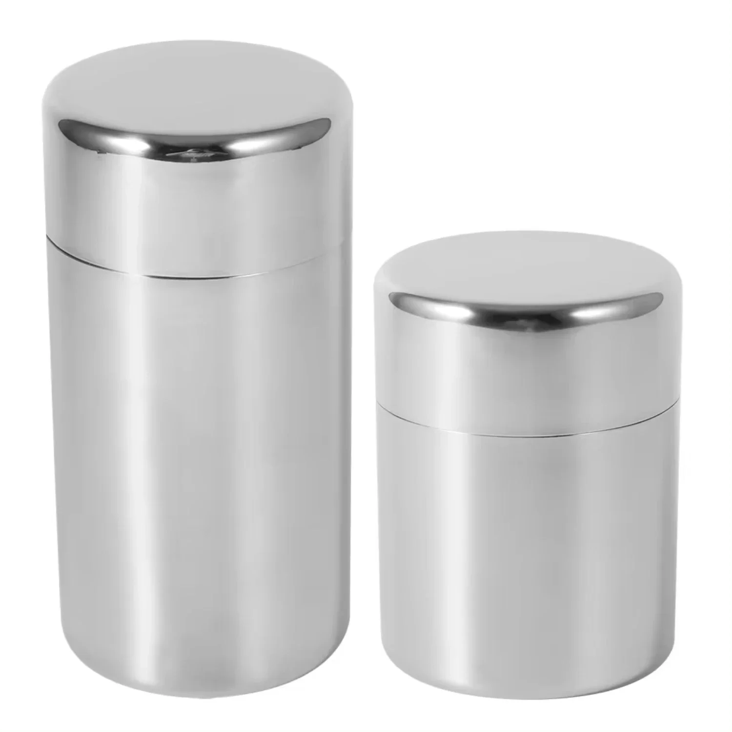 Stainless Steel Tea Leaf Tins  - Coffee Tea Sugar Set recension och pris