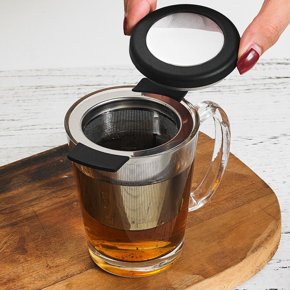 Fine Mesh 1 pcs With Lid Doubl - Coffee Tea Infusion recension och pris