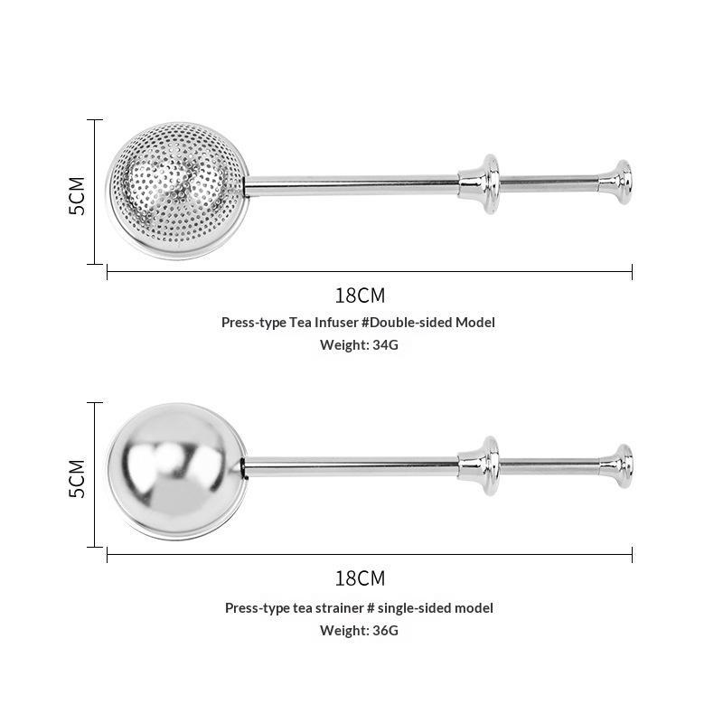 Long Handle Stainless Steel Te - Coffee Tea Infusion recension och pris