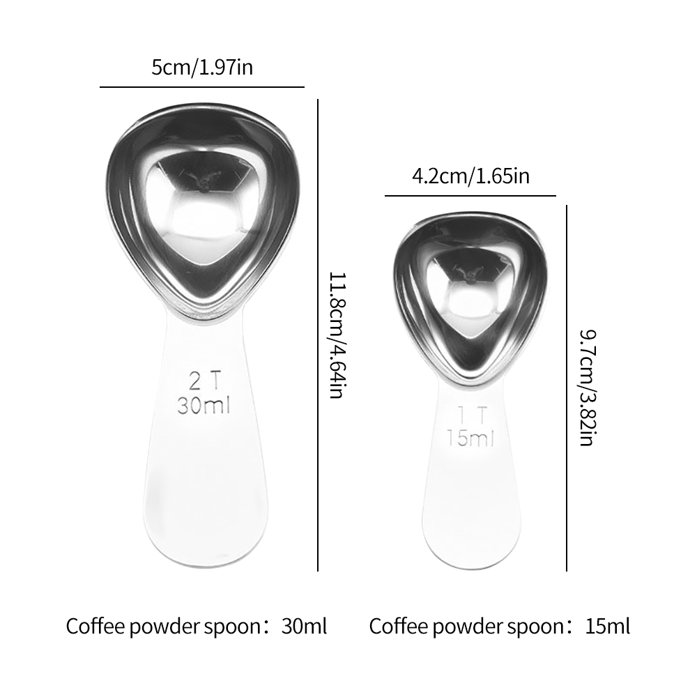 15ml/30ml Stainless Steel Coff - Coffee Tea Sugar Set recension och pris